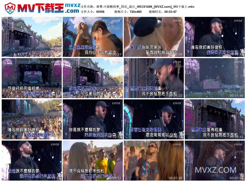 蒋婴-不愿醒的梦_国语_流行_MEC01299